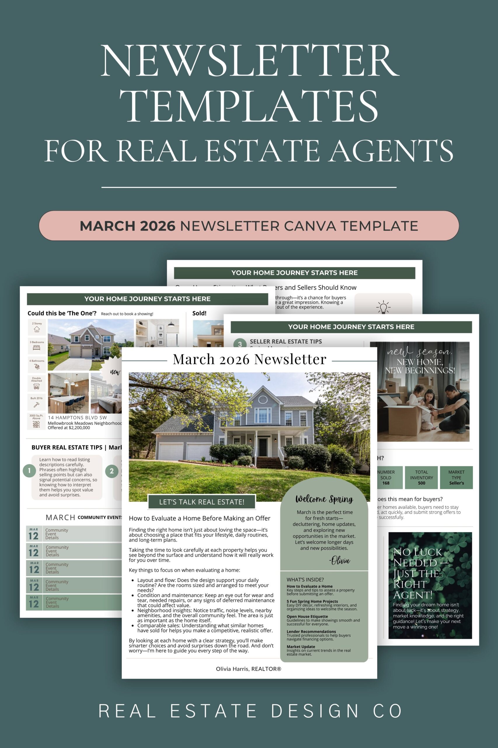 March 2026 Real Estate Newsletter | Real Estate Design Co