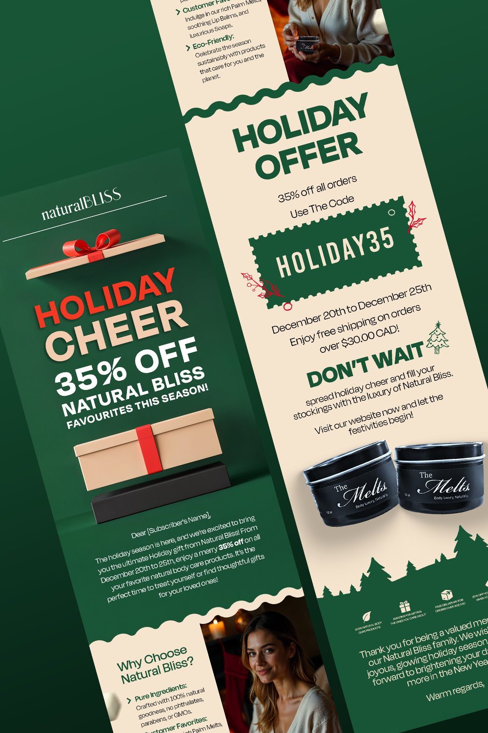 Christmas Email Design | Email Newsletter Design