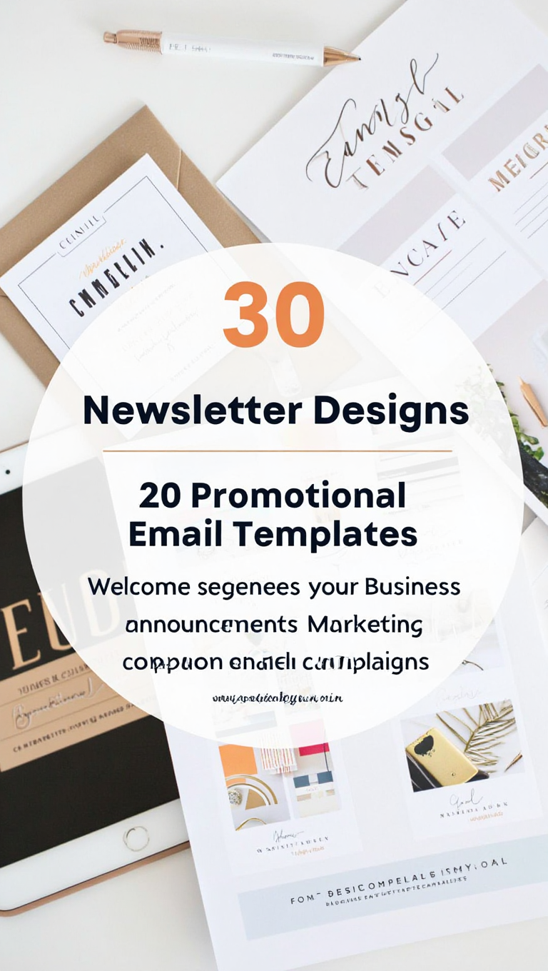 30 Fitness Trainer Email Campaign Canva Templates Layout Email Template Bundle for Canva