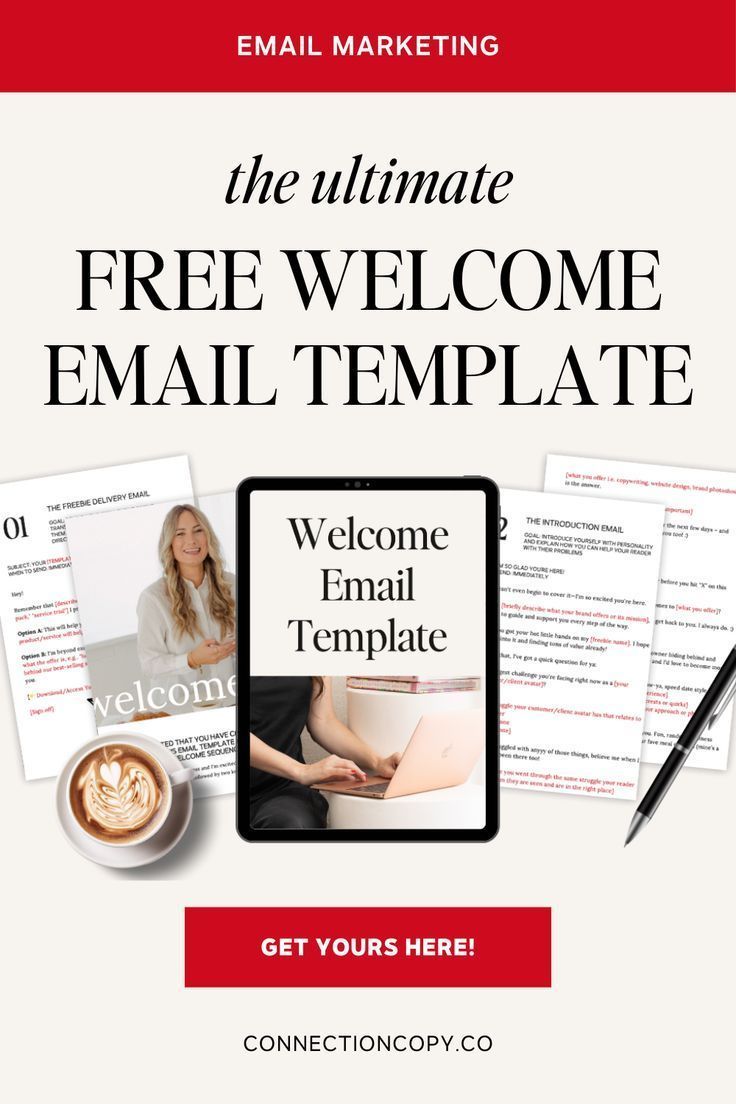 Grab attention using free email templates business