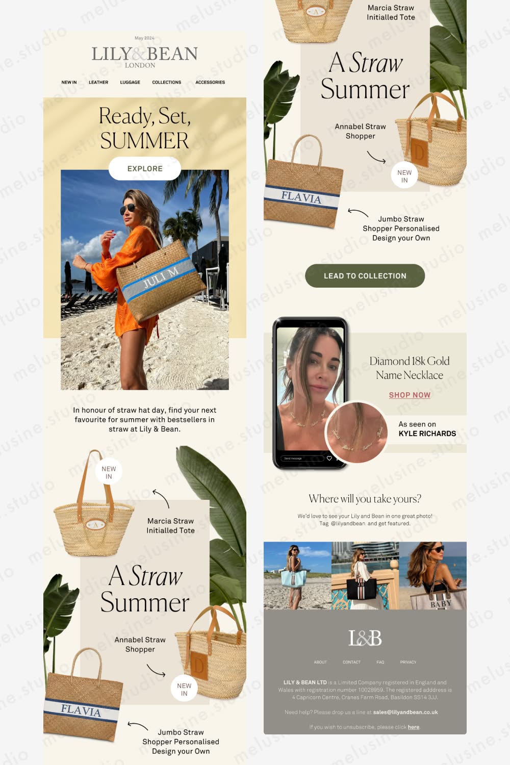 Bags Email Design Inspiration