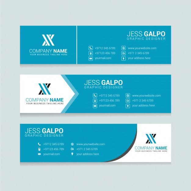 Premium Vector | New email signature