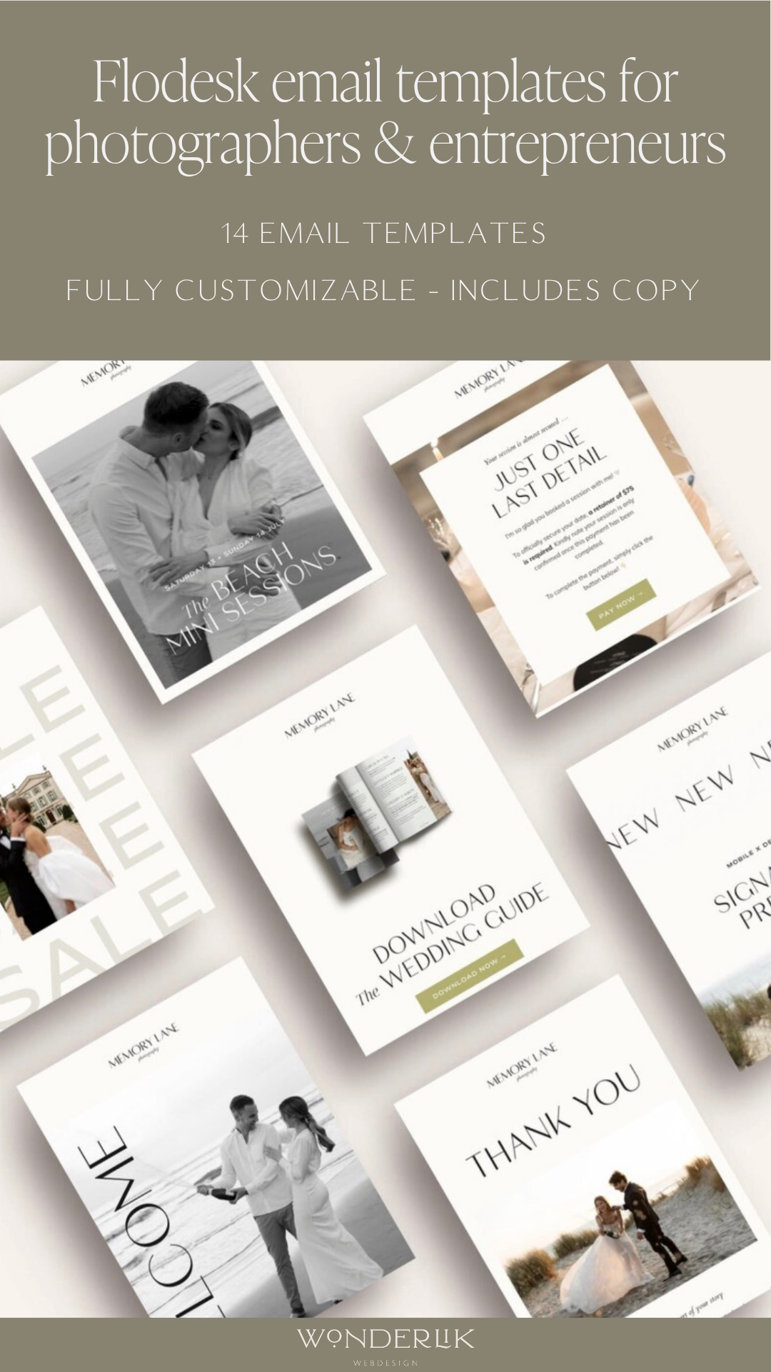 Photography Email Marketing Made Easy | Wonderlik Webdesign