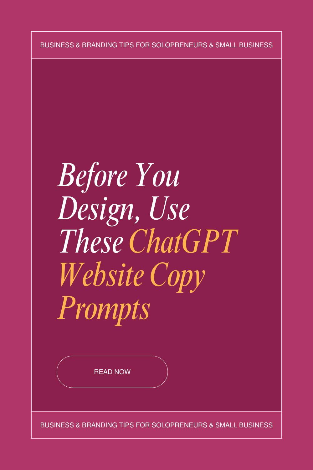 Before You Design, Use These ChatGPT Website Copy Prompts