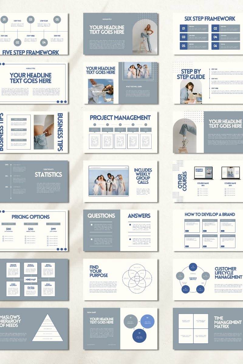 Email Marketing Template, Modern Newsletter Template, Mailing List Design, Canva.