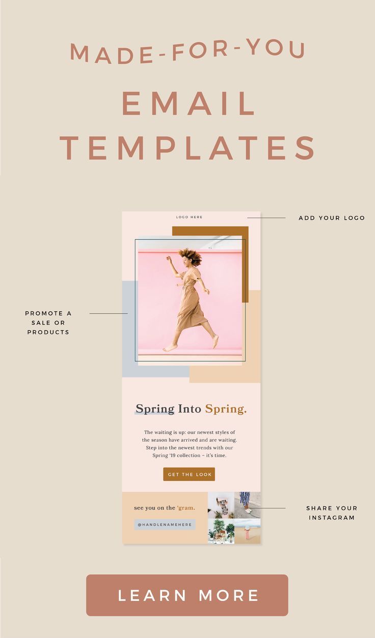 ‘Margot’ Customizable Email Template — Lindsay Scholz Studio | Brand Designer, Content Strategist &