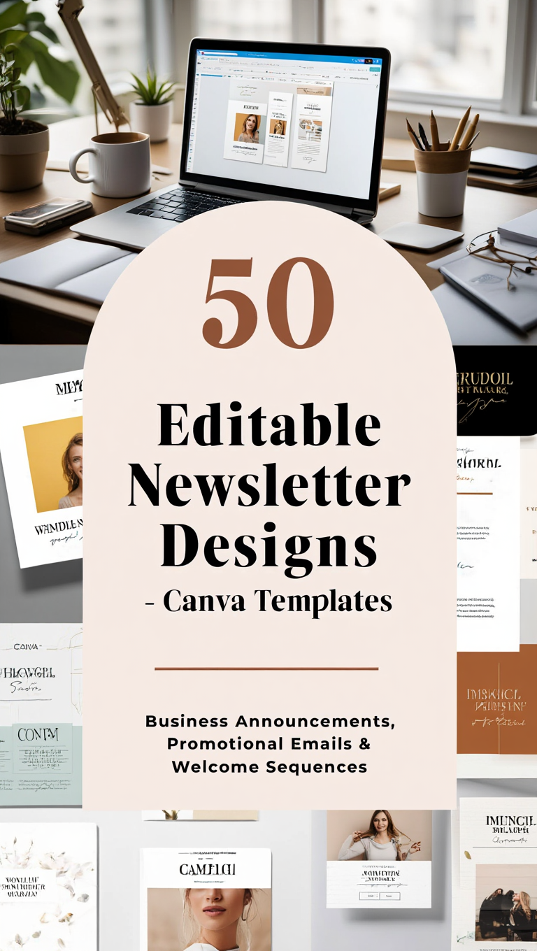 Real Estate Email Marketing Canva Templates Pin Email Template Bundle for Canva