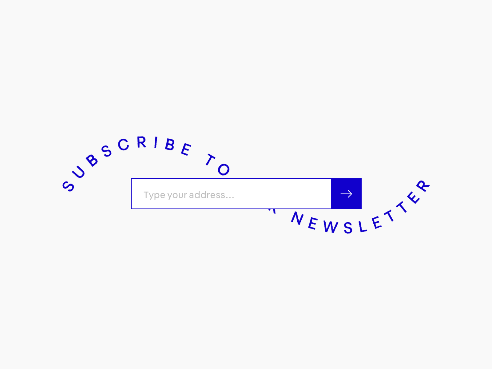 Eye-Catching Newsletter Subscribe Form Design for Increased Sign-Ups