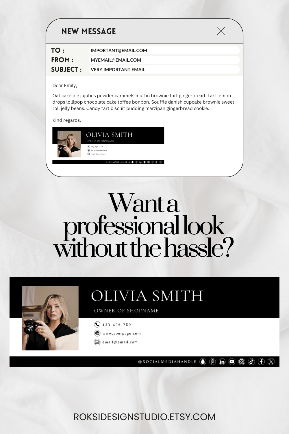 Polished First Impressions Begin with Minimal Email Signature Design