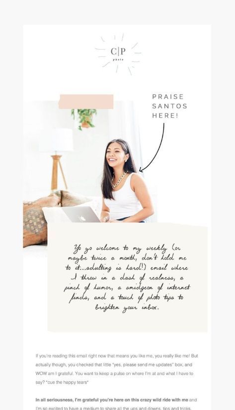 The prettiest email templates for your business