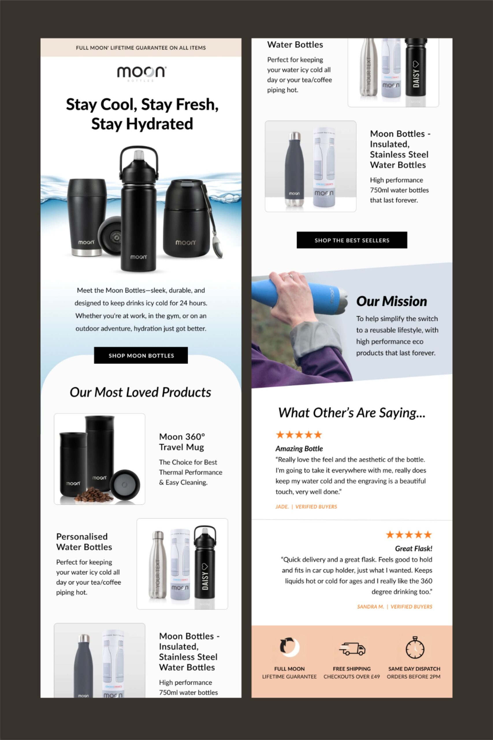 Impeccable Email Presentation with Minimal Newsletter Design