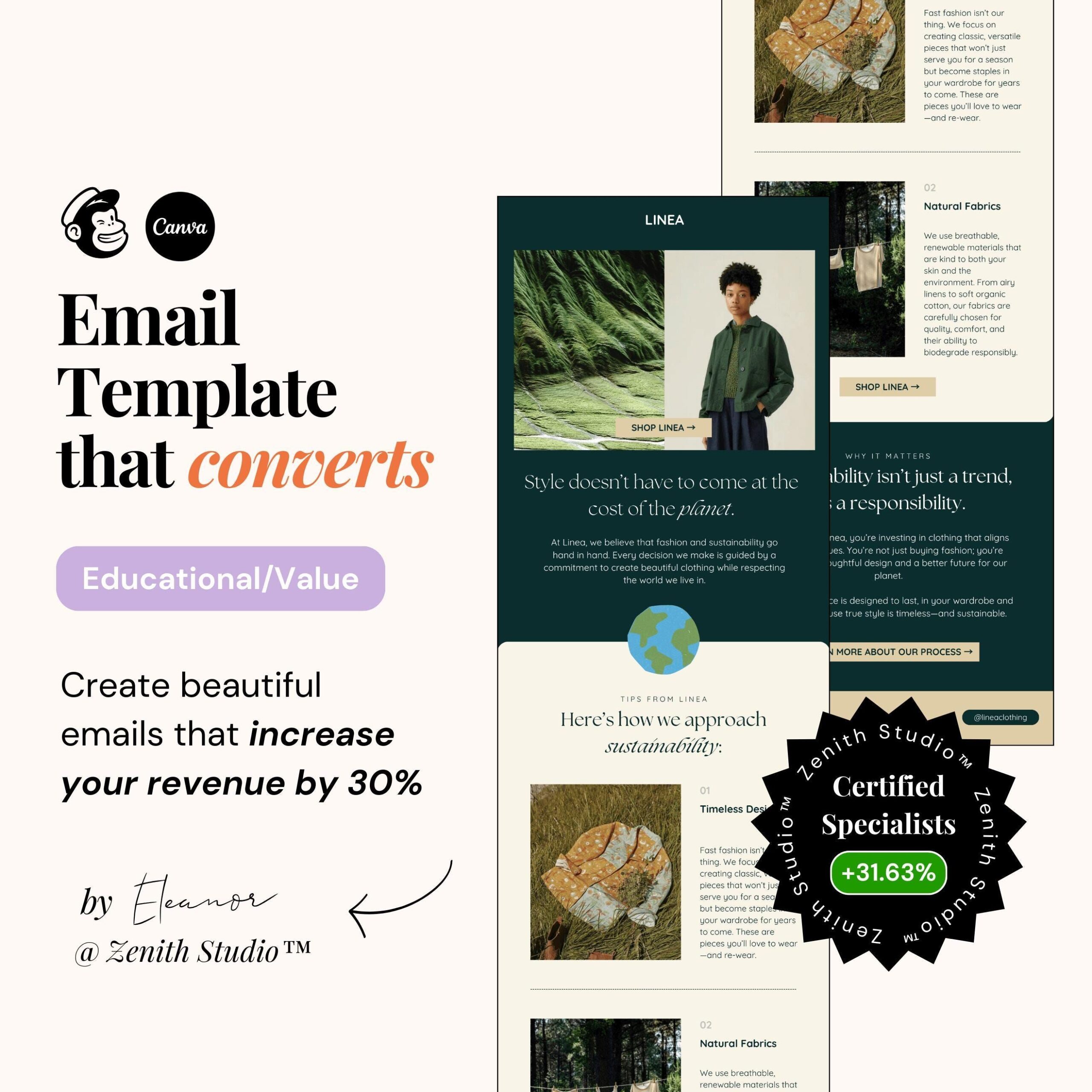 Mailchimp Email Marketing Templates Newsletter Designs Small Business Unique