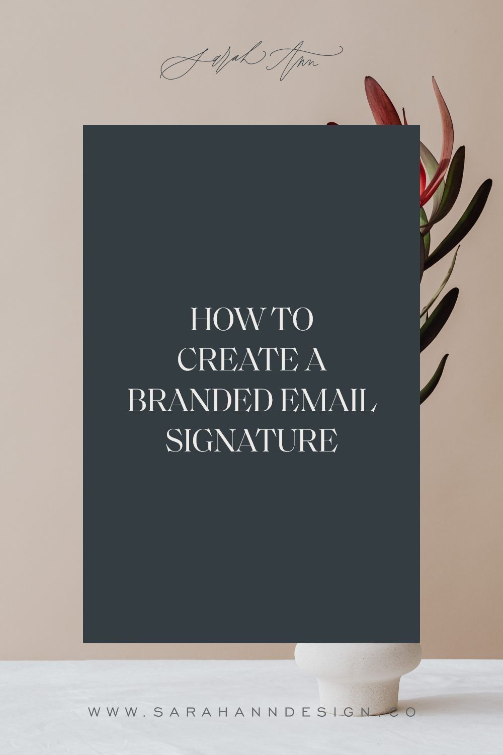 How to Create a Branded Email Signature // for Creative Entrepreneurs