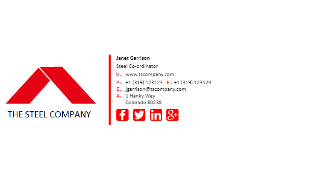 FREE Email Signature Templates – Customize & Download – Gimmio