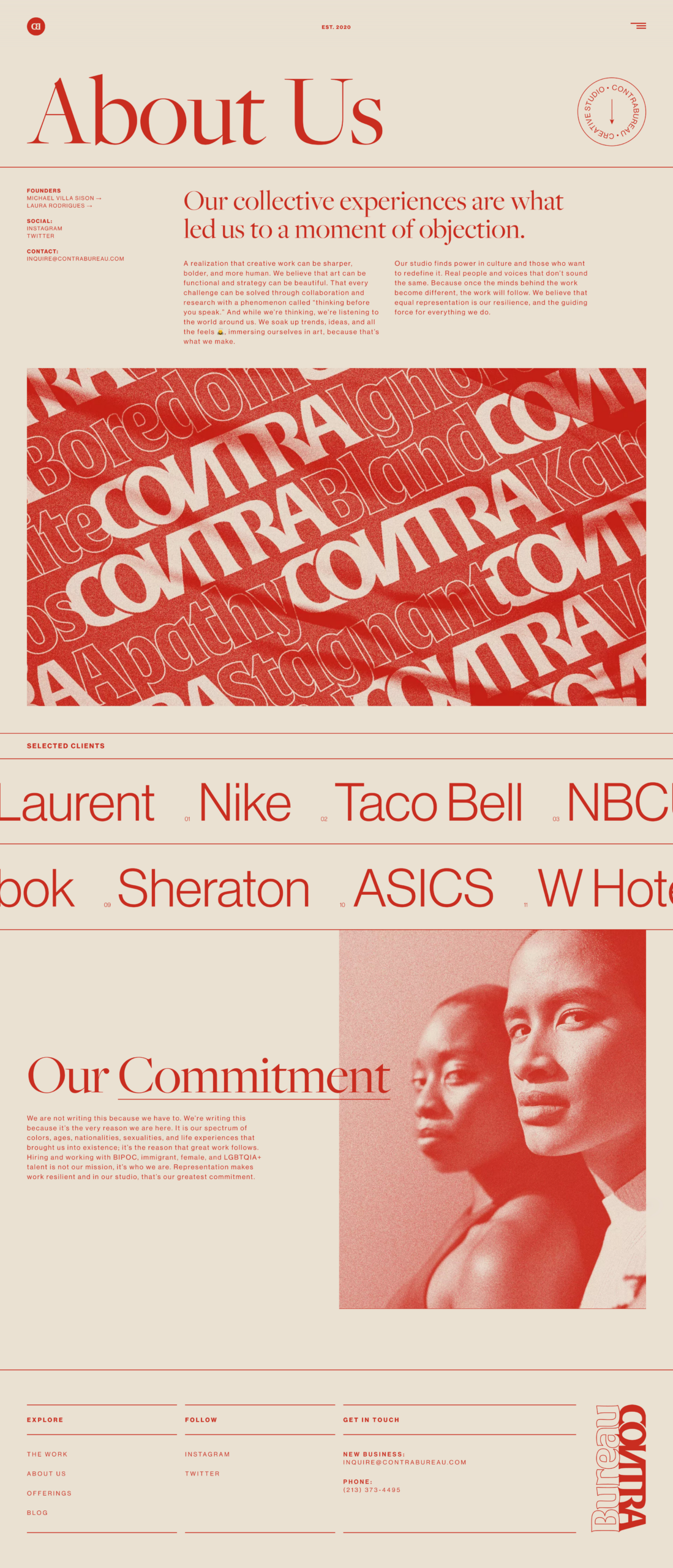 ContraBureau &ndash; Landing Page Design | Lapa Ninja