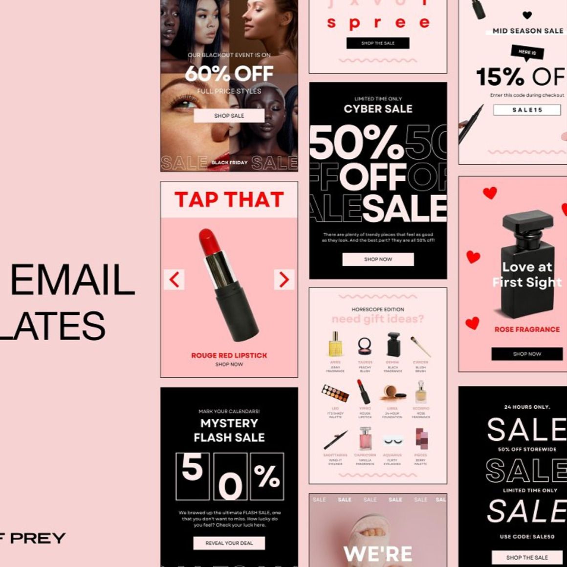 Sale Email Marketing Bundle – Canva