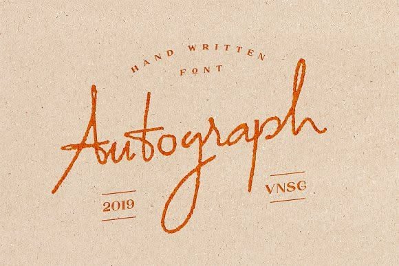 Capture Every Moment: Autograph Handwritten Font ✍️ 🎨