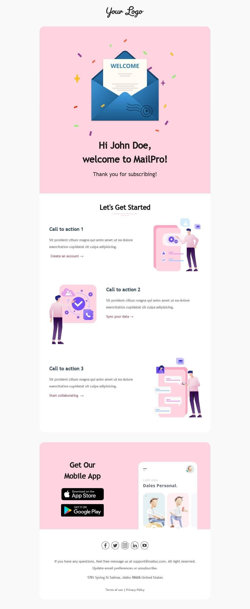 Elegant Welcome Email Templates for Beauty & Skincare Brands