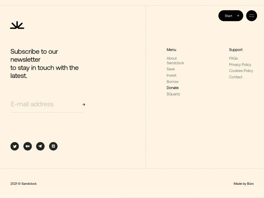 Footer – Awwwards
