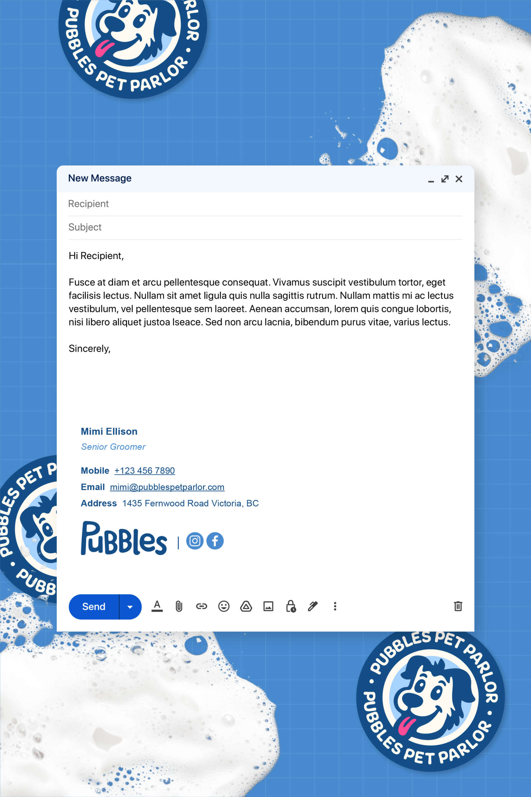 Email Signature Mockup