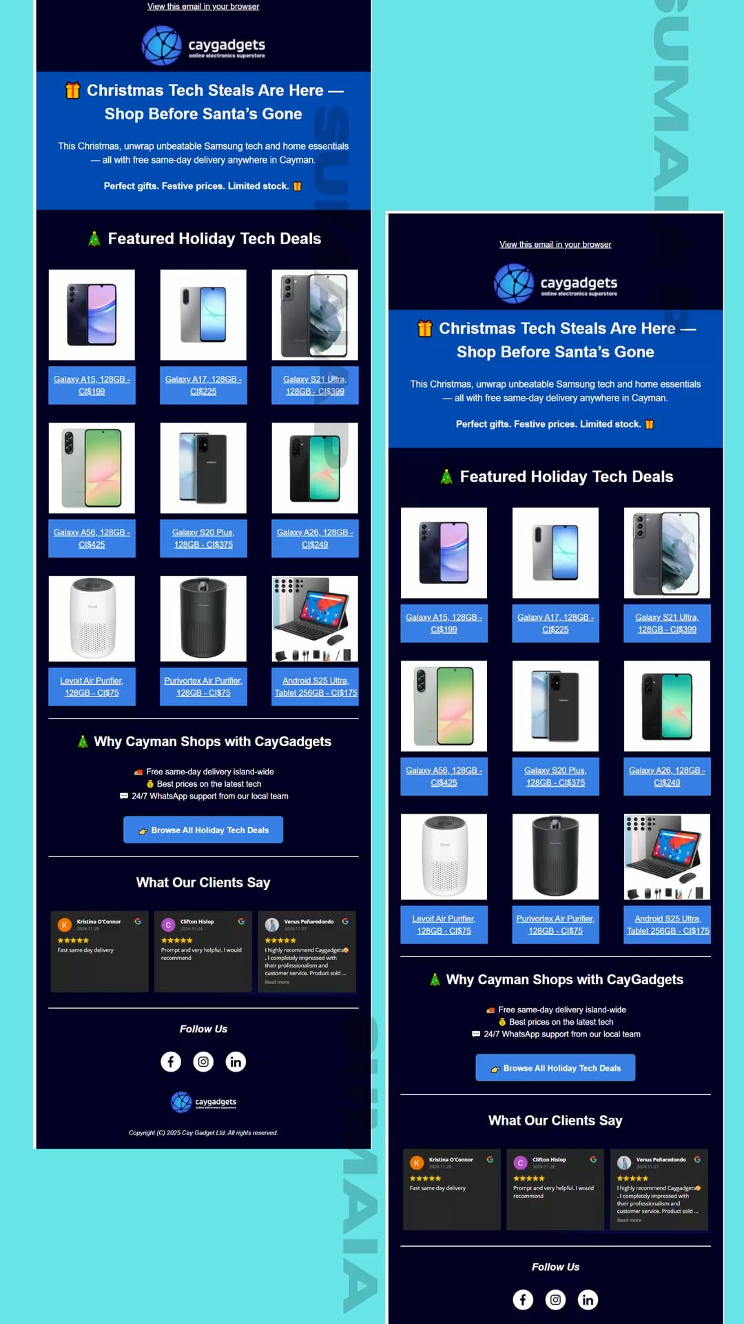 Email Marketing for Electronics Brand | Mailchimp Email Marketing