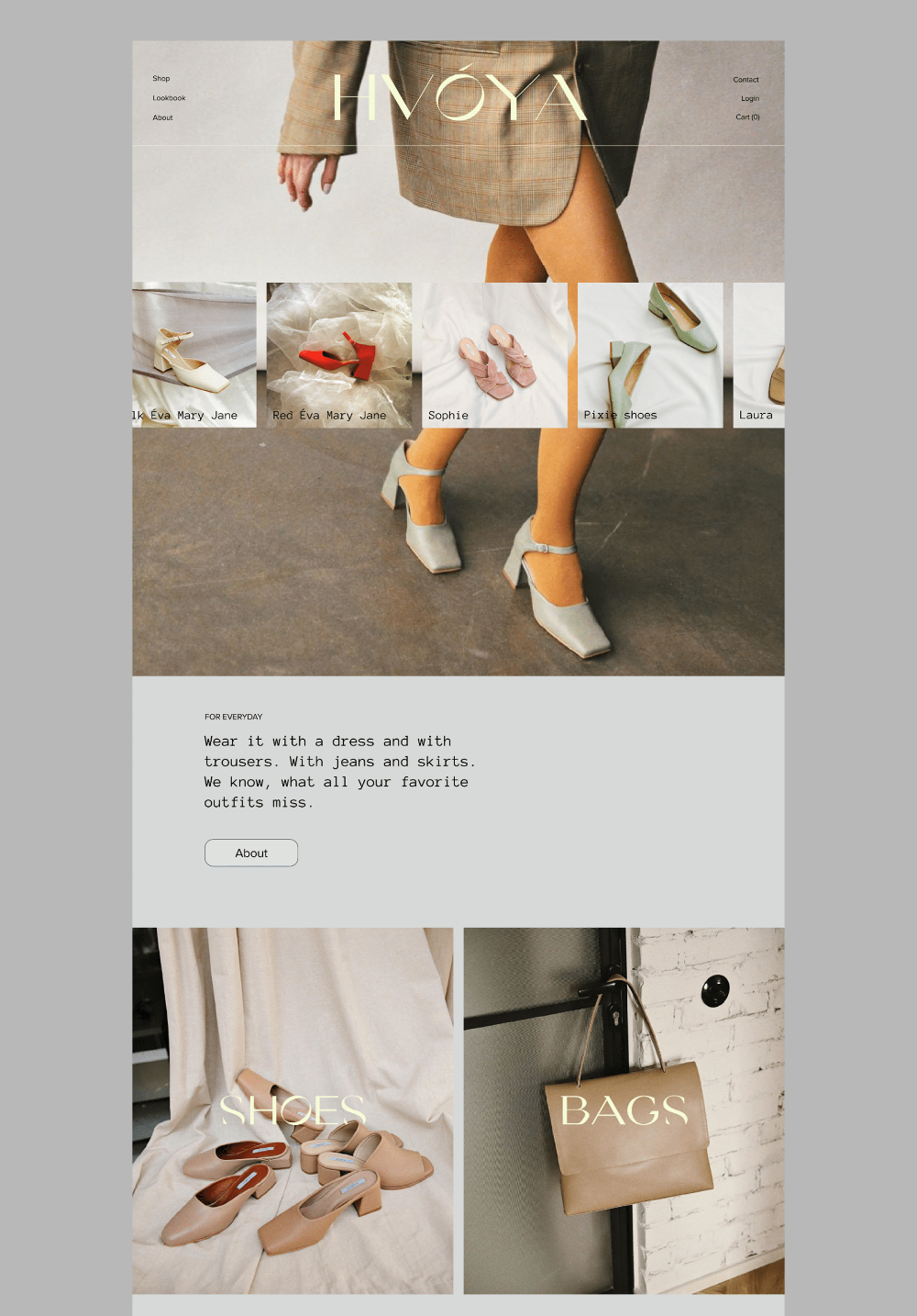 Hvoya Kyiv Shoes and Bags Store – Oleksandra Kurylo