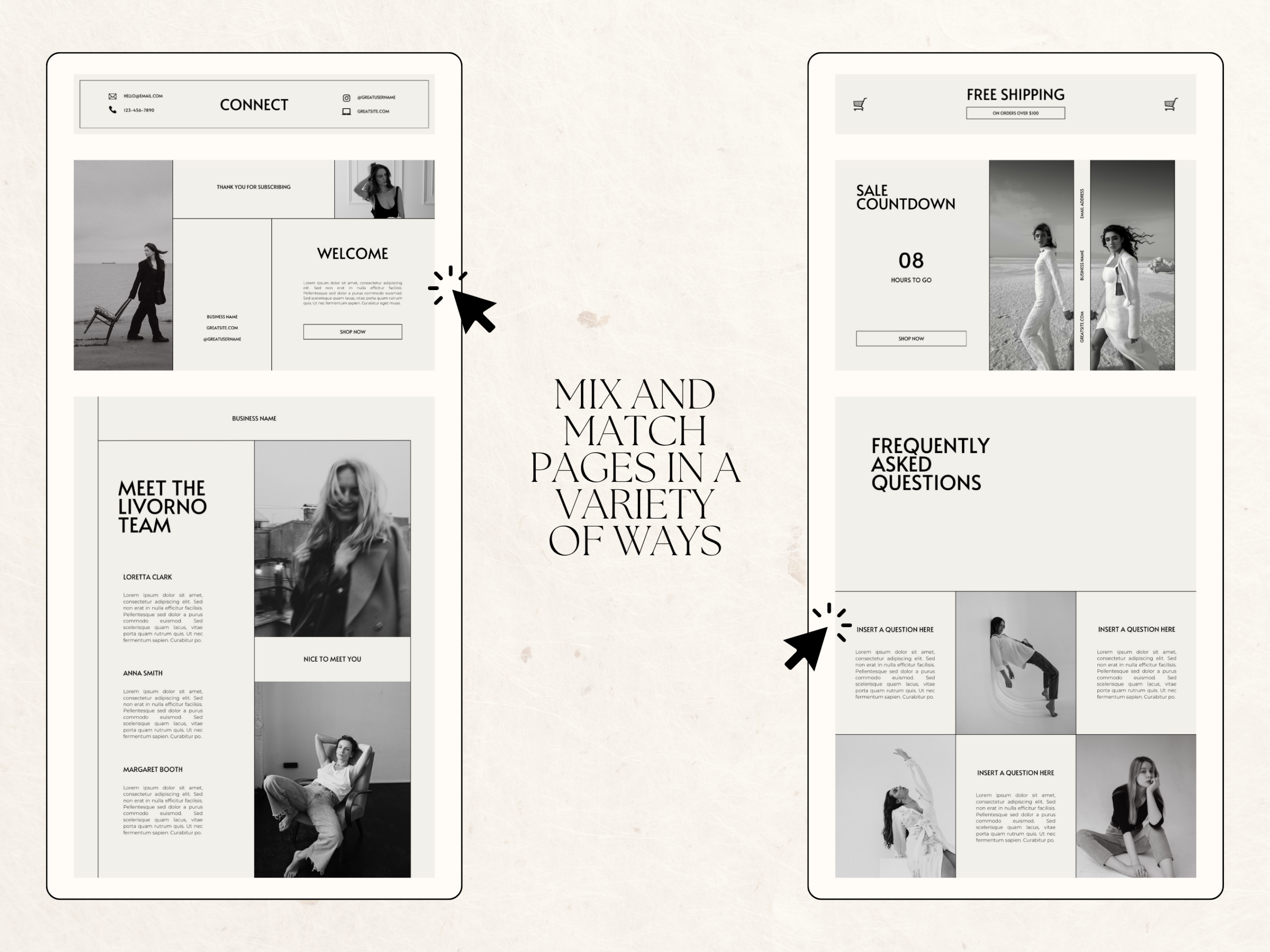 Engaging Layout Inspiration from Branded Newsletter Template