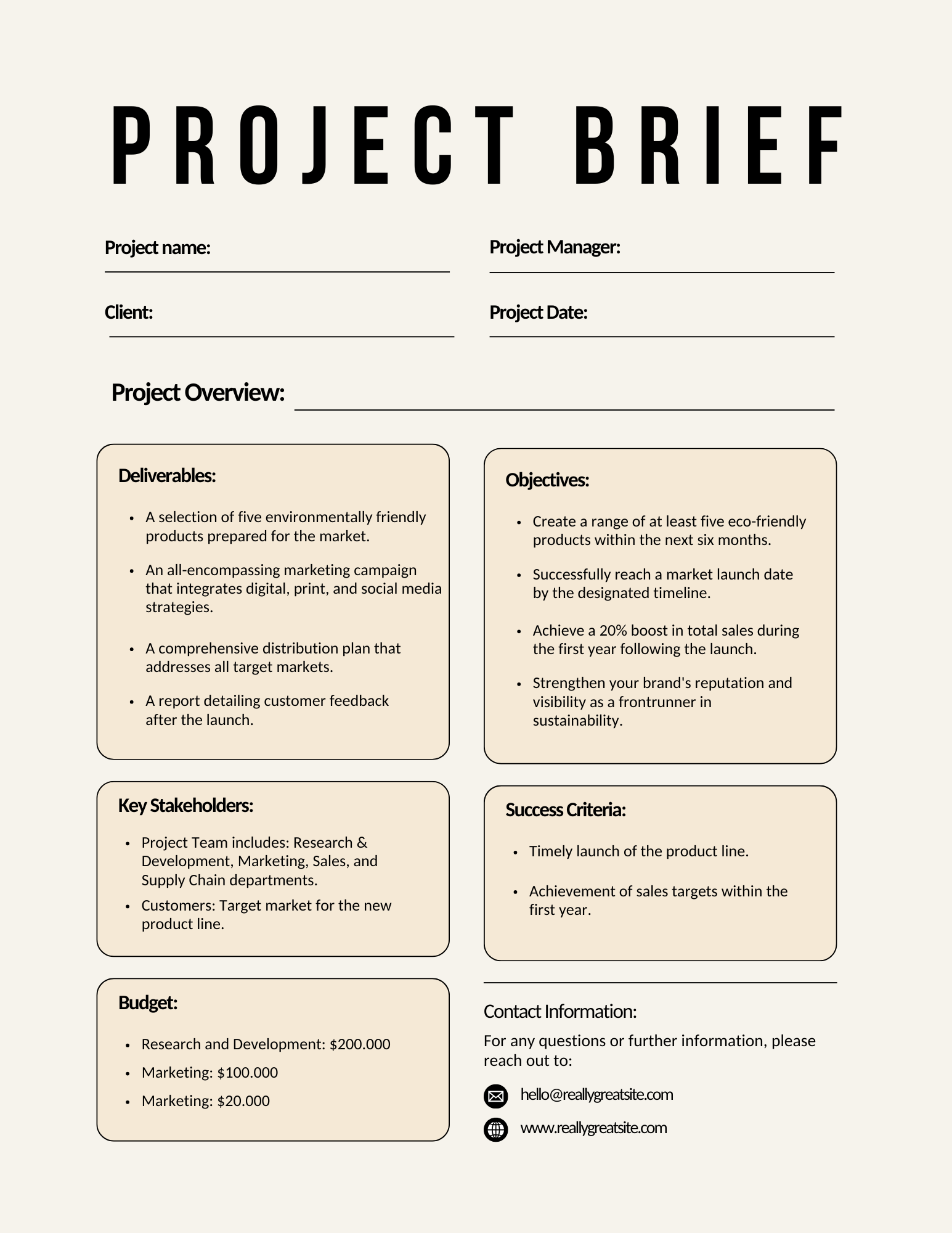 FREE CANVA TEMPLATES: White and Cream Modern Professional Minimalist Agency Marketing