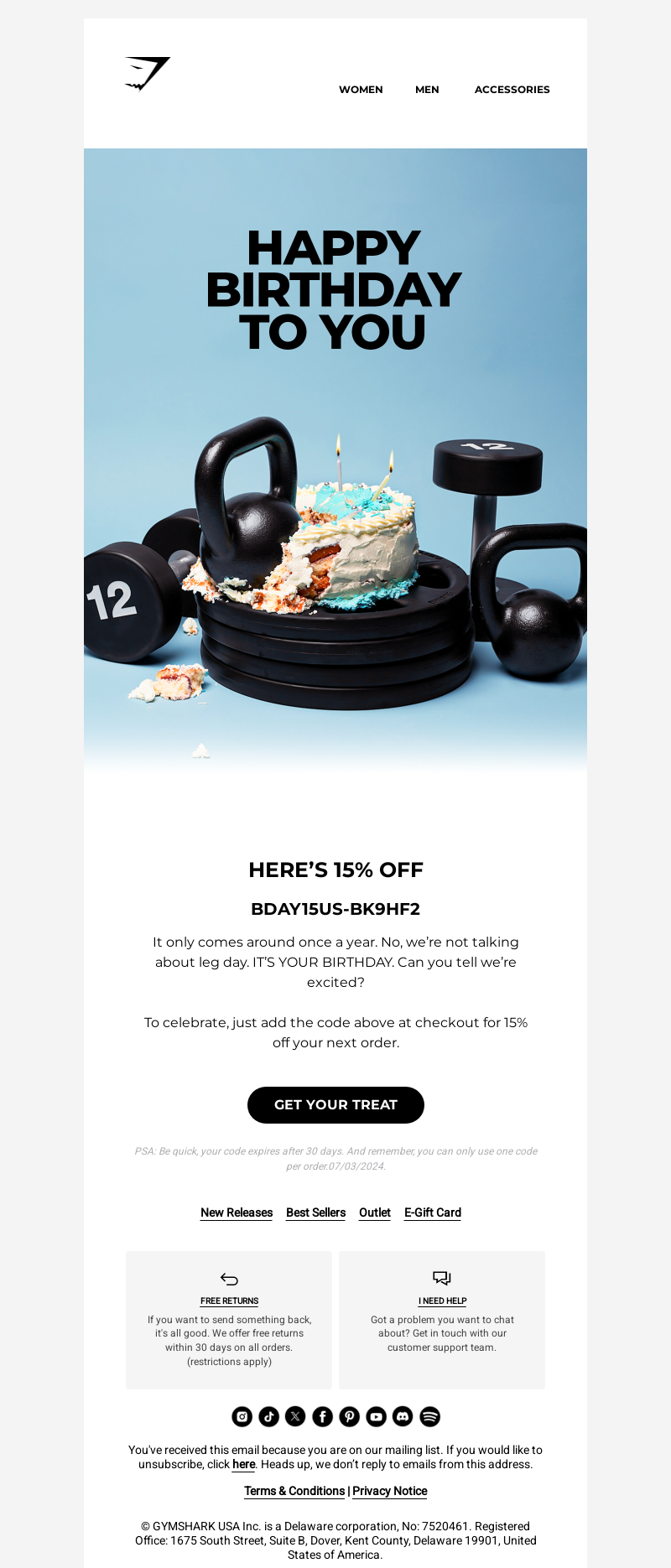 Gymshark Email: Your Fitness Journey Starts Here