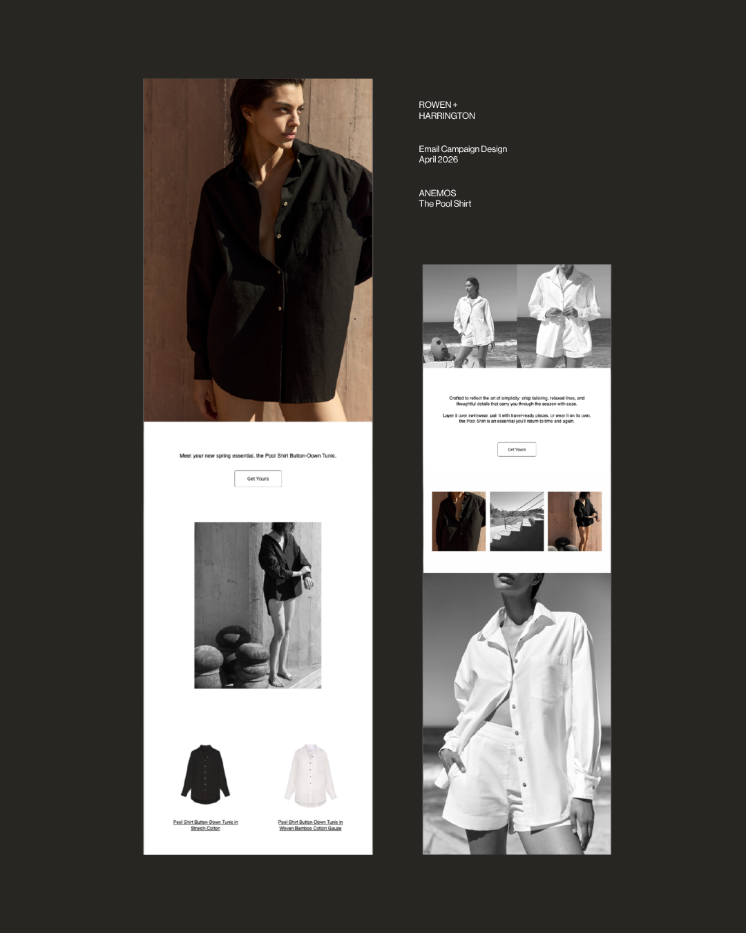 Email Campaigns for Slow Fashion Brand – Anemos Los Angeles