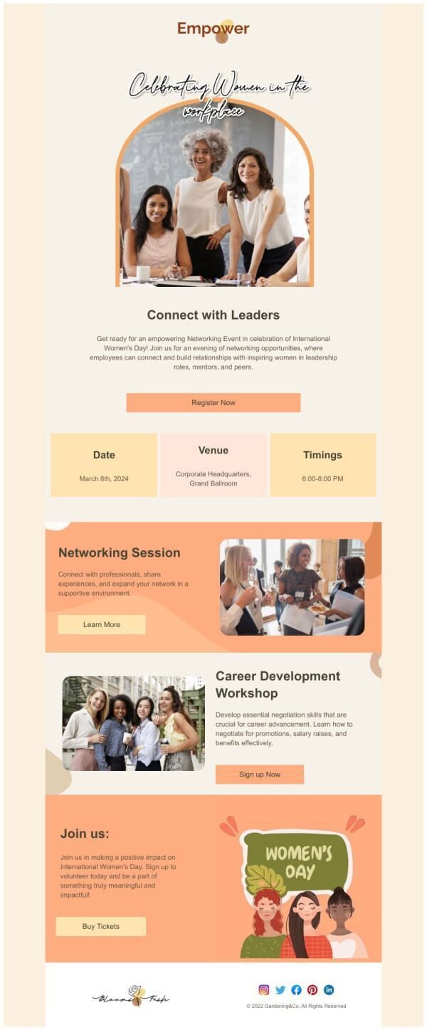 Upgrade your emails with email template Mailchimp free