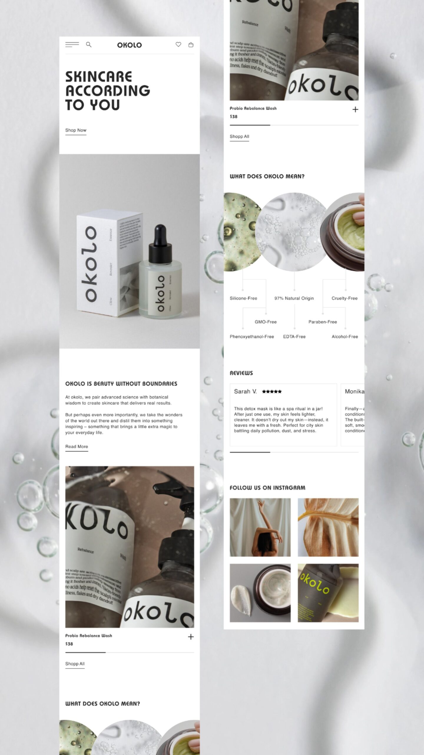 Okolo &ndash; Website Redesign