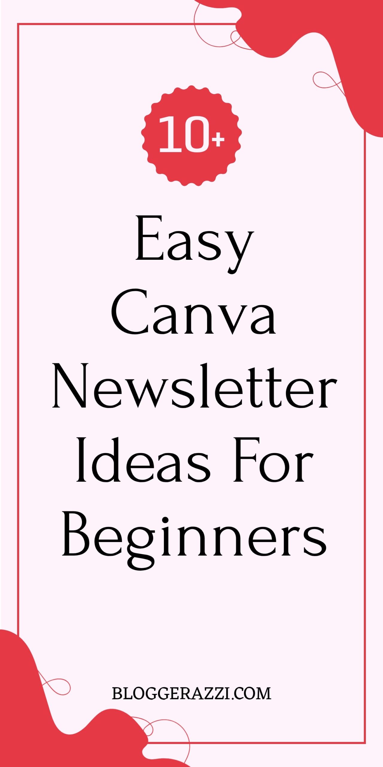 Easy Canva Newsletter Ideas for Beginners