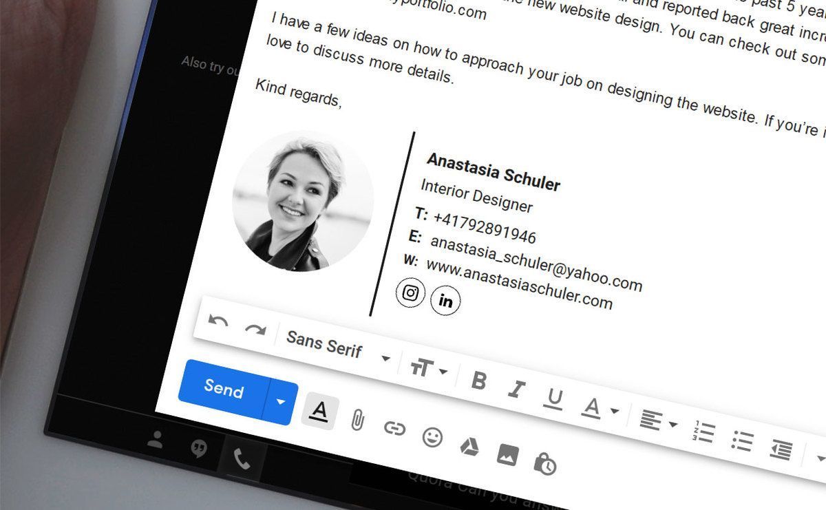 Top 25 Eye-Catching Email Signatures Gmail Users Will Love