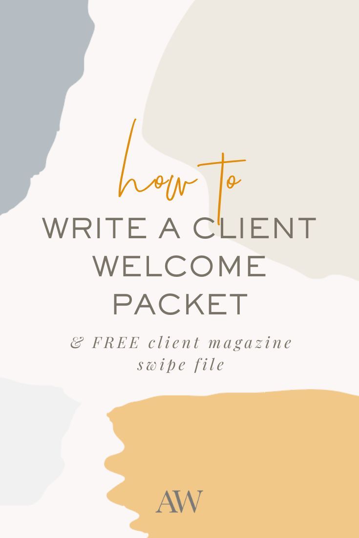 How to Create a Welcome Packet: Copy to Include (and Omit) | Blog from Ashlyn Carter | Launch Expert