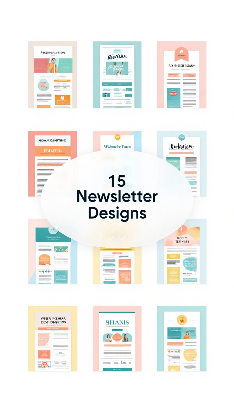 Seasonal Holiday Email Campaign Templates Bundle Canva Preview