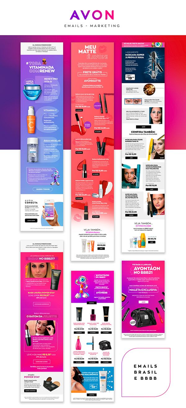 Emails Brasil – Avon – Janaina Souza