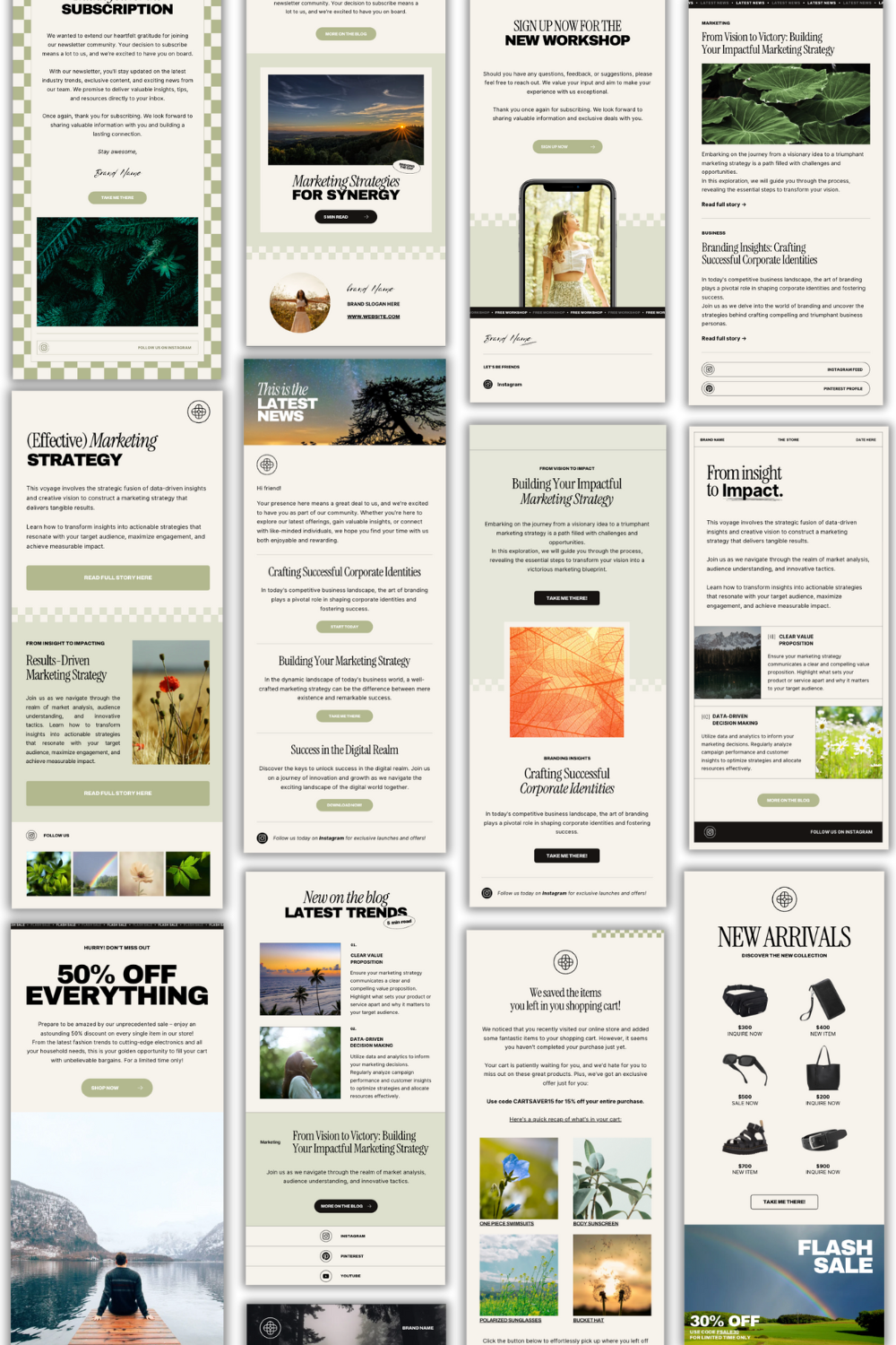 Dorothea Email Templates – .95 USD