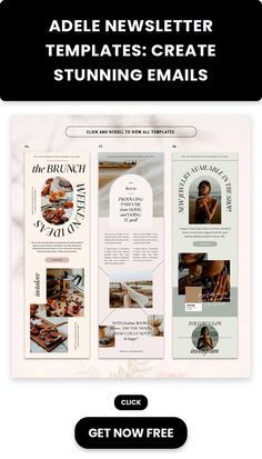 Minimalist Perfection Defined by Branded Newsletter Template
