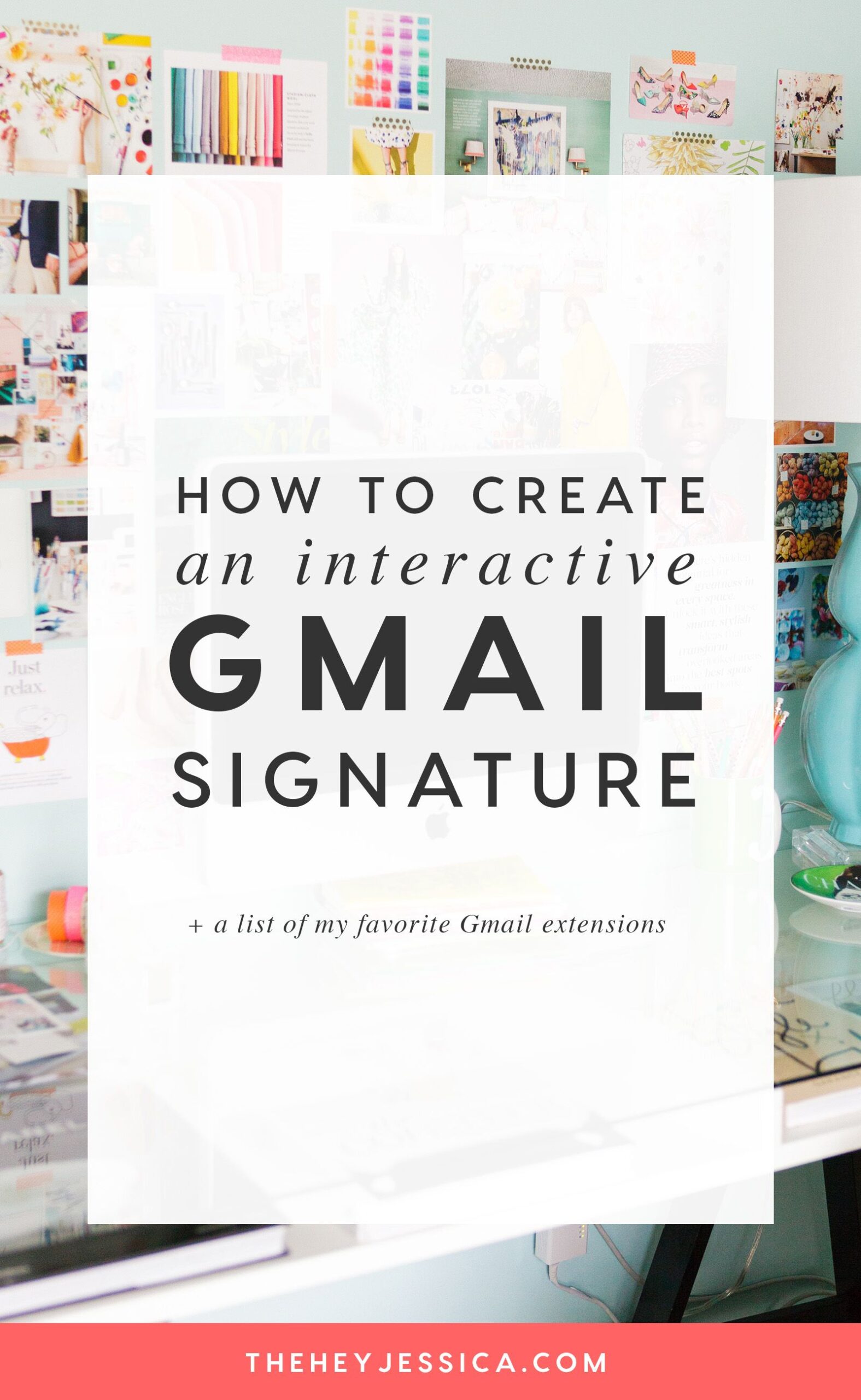 How to Create an Interactive Gmail Signature