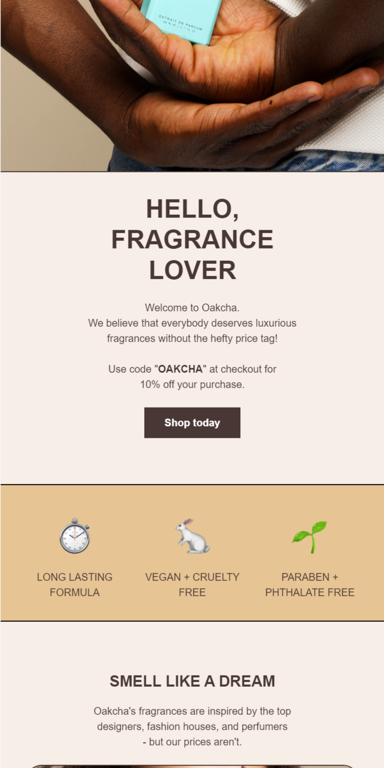 **Coupon Email Design Template**