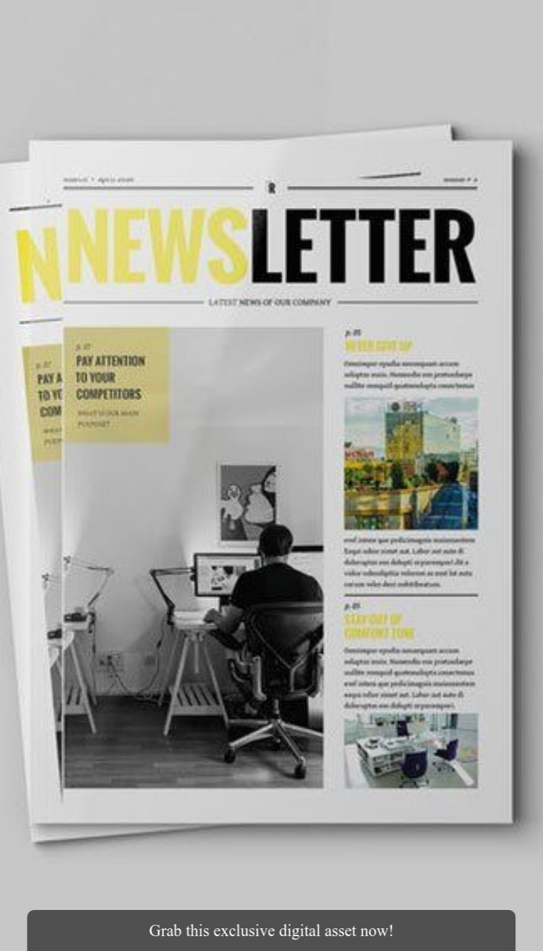 39 Best InDesign Newsletter Templates for 2025 | University & Church Layouts