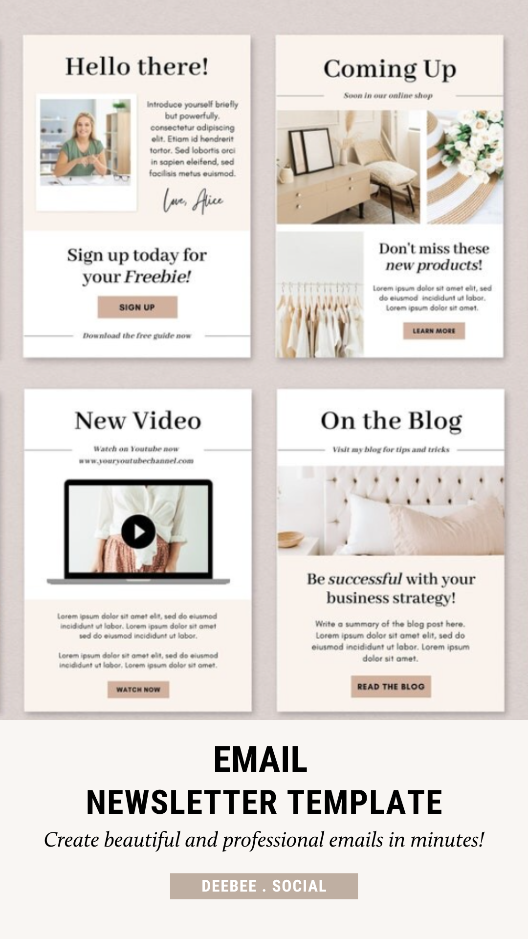 Boost Your Business with Editable Canva Email Templates 📧