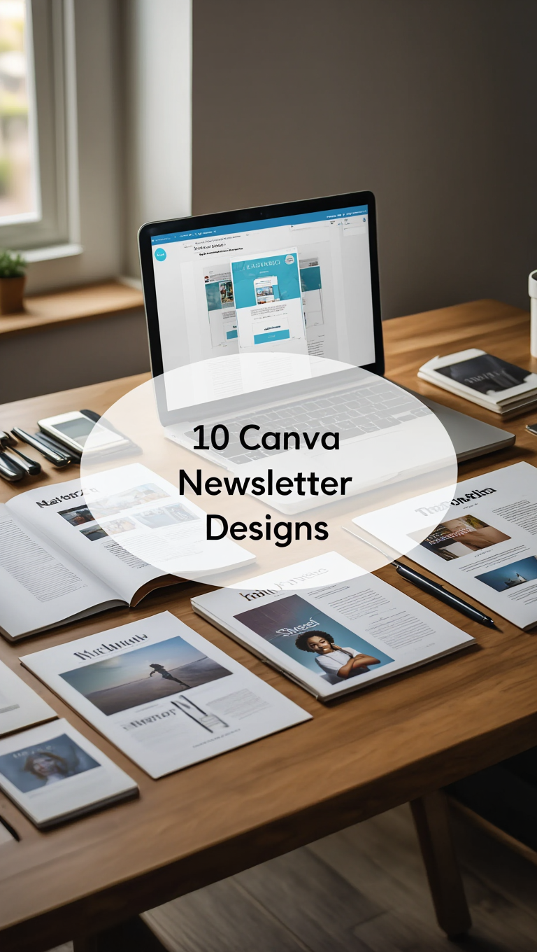 10 Creative Agency Newsletter Email Templates for Canva