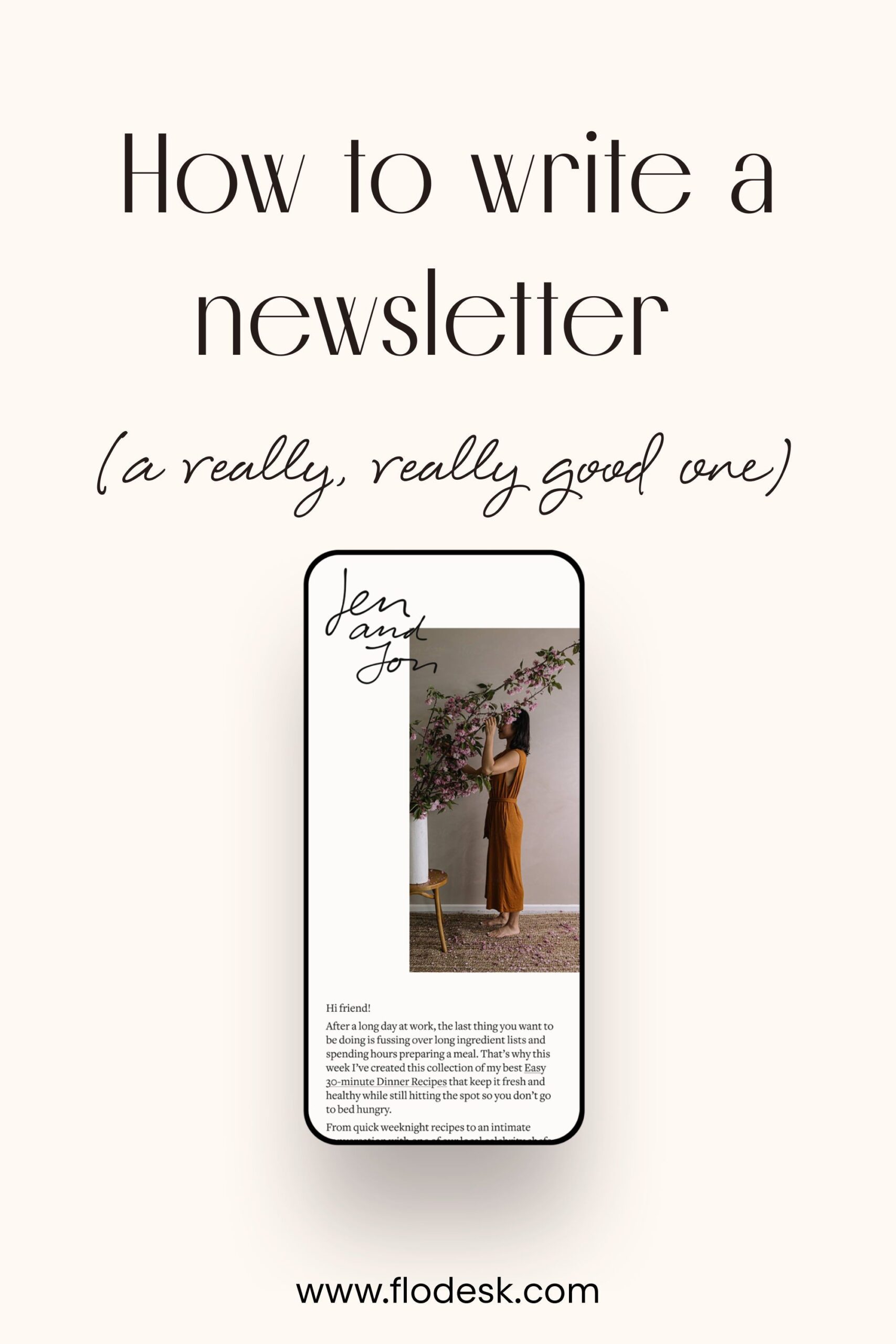 How to Write an Email Newsletter