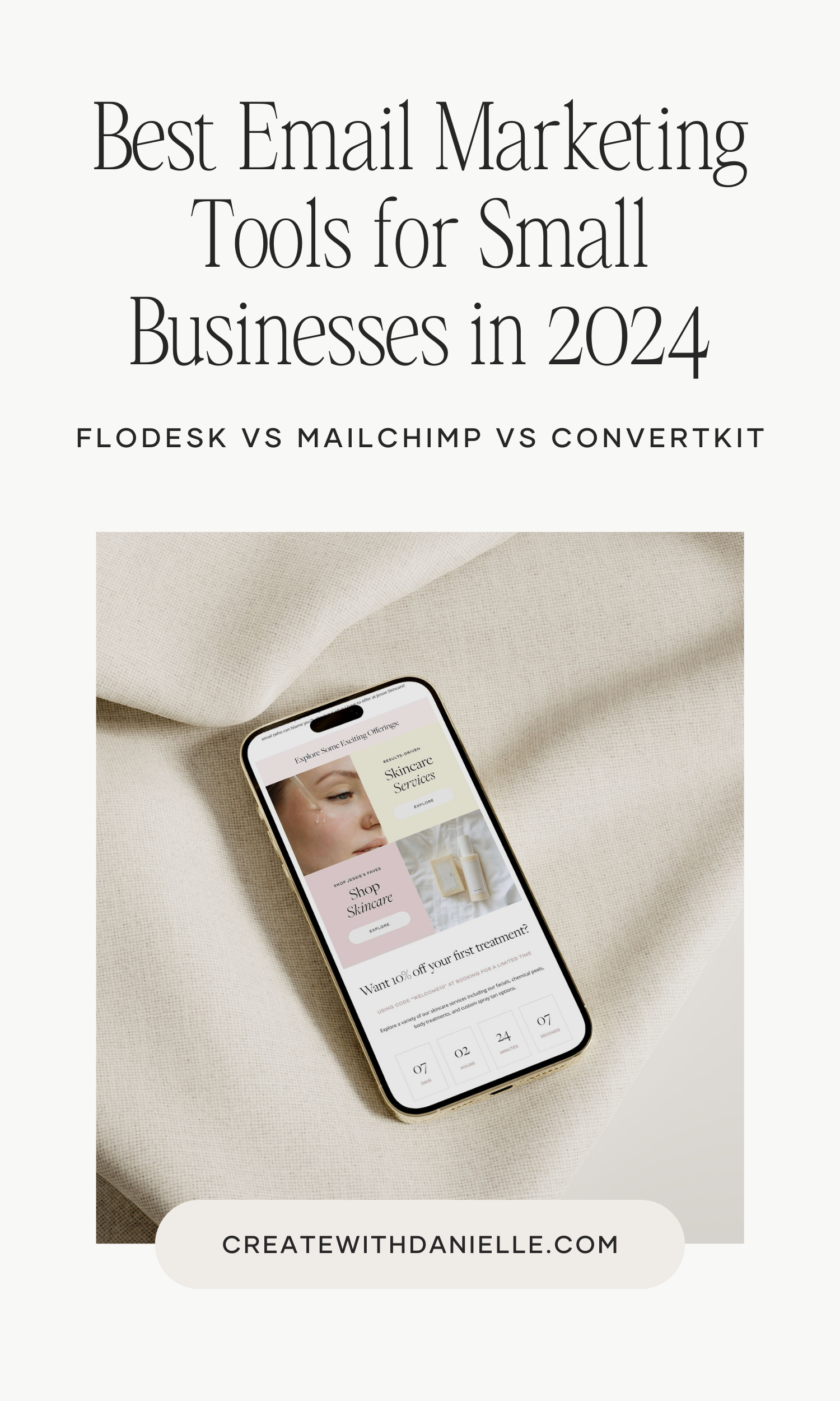 Best Email Marketing Tools for Small Businesses in 2024 | Flodesk vs Mailchimp vs ConvertKit