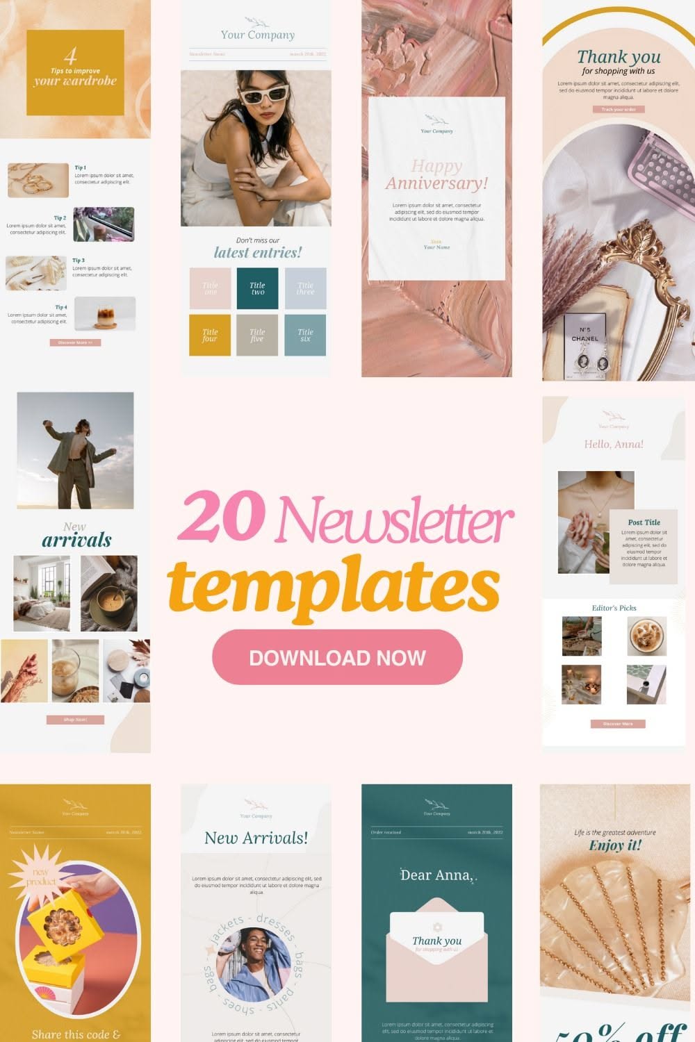 Boost Your Email Campaigns with Premium Newsletter & Signature Templates ✉️