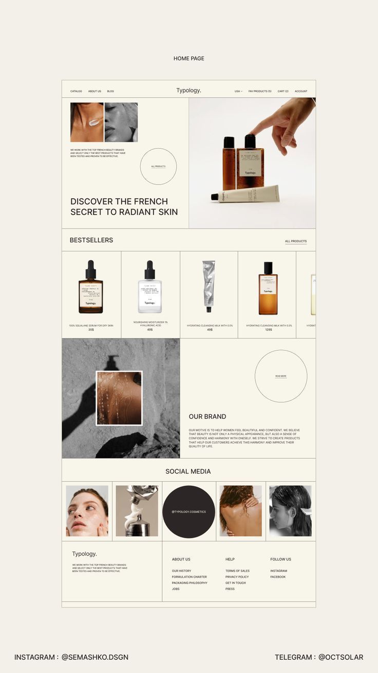 Minimalistic Website typology. | redesign concept in 2024 | Webpage design, Modern website desi