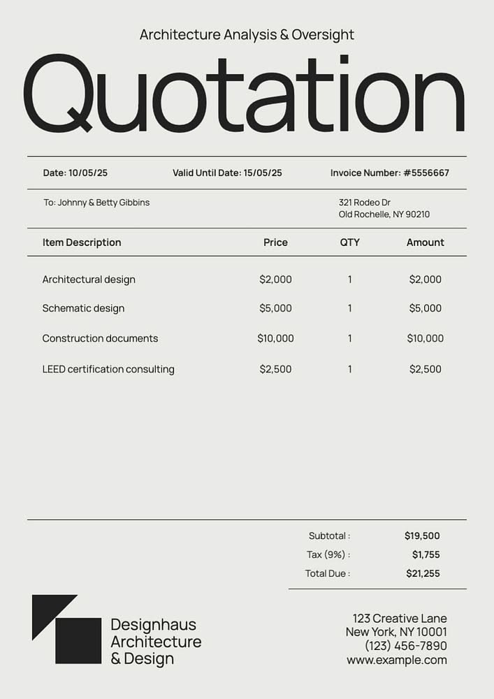 Download premium image of Quotation invoice template, editable text by