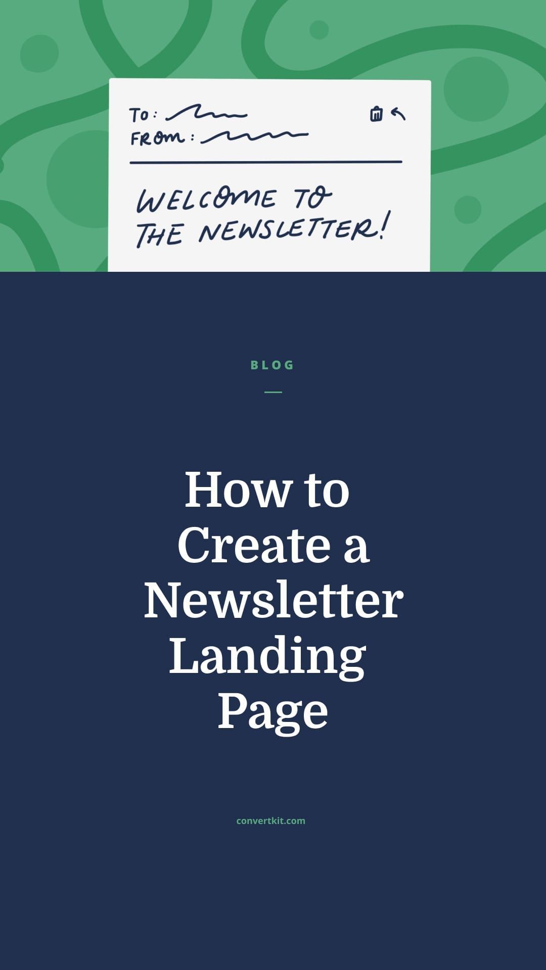 How to Create a Newsletter Landing Page